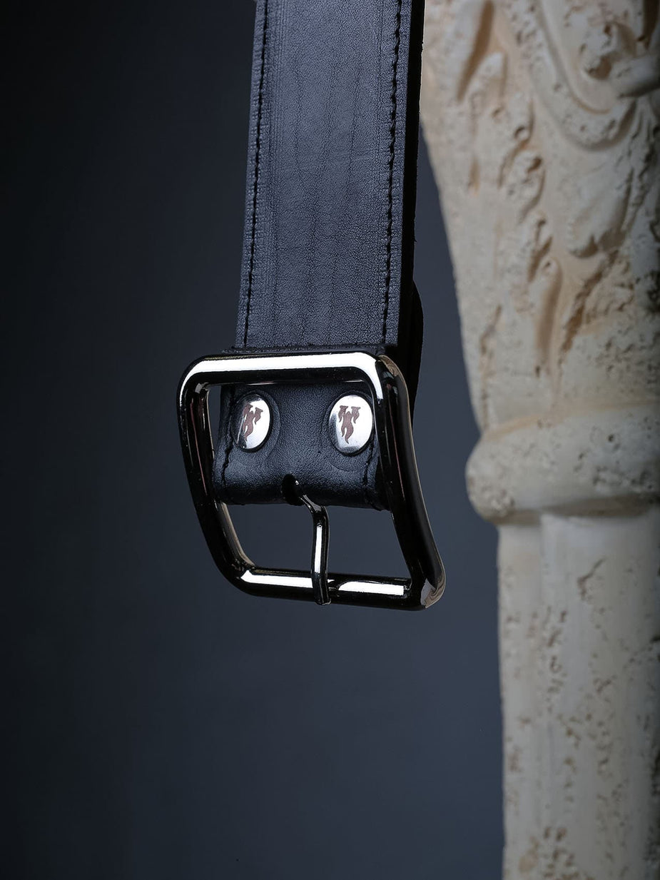 FLAMES-BLACK-LEATHER-BELT-BUCKLE