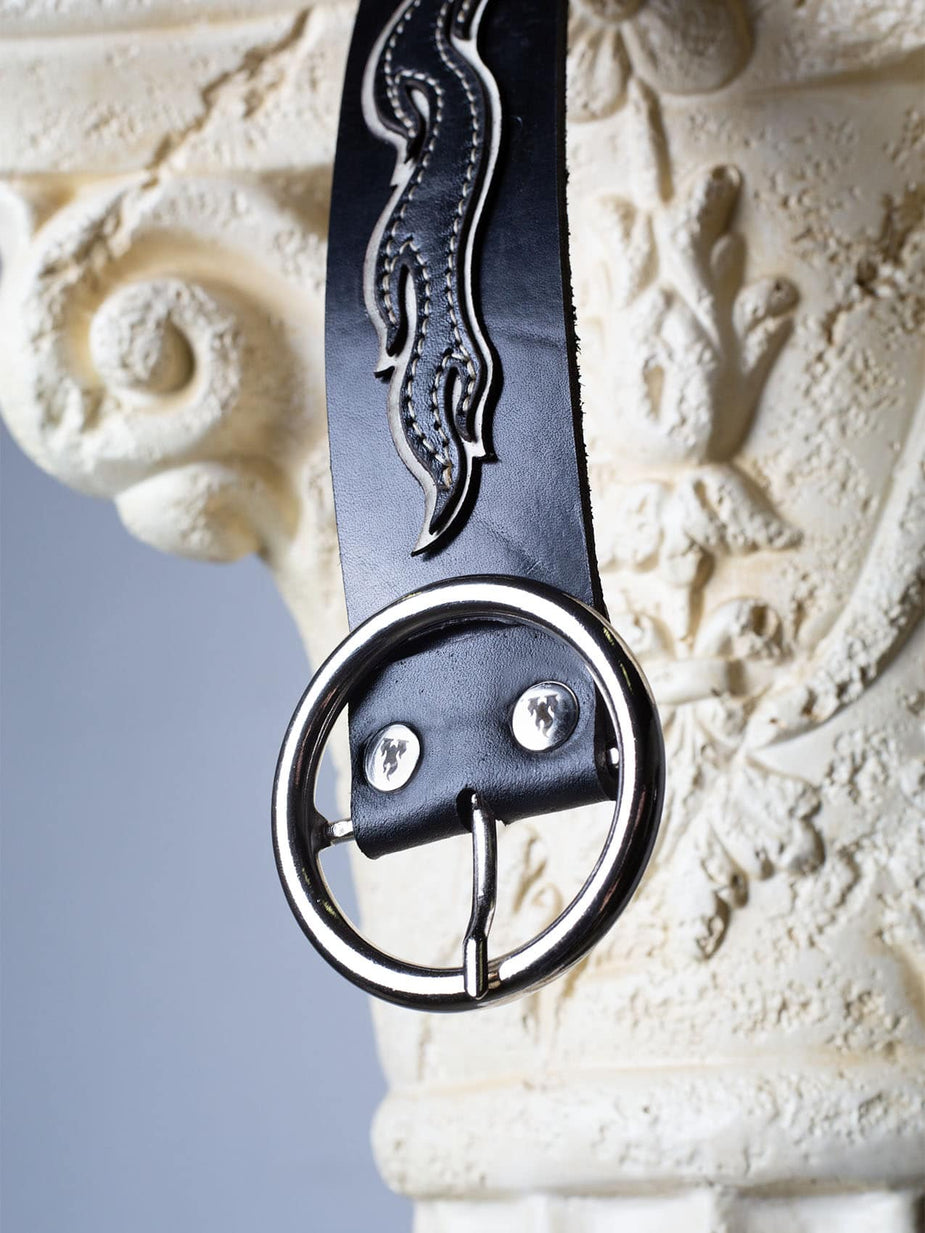 FLAMES belt handcrafted by Robin