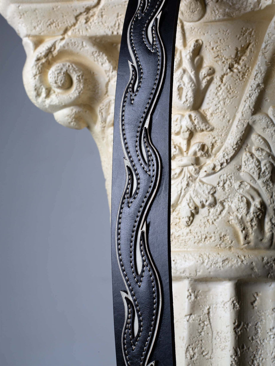 FLAMES belt handcrafted by Robin