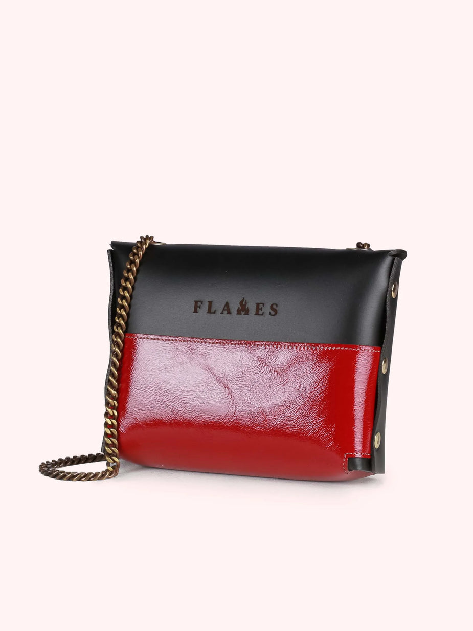 Flames crossbody bag handcrafted The Original Flame