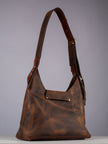 The Autumn Flame handcrafted leather Flame bag