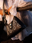 The Black & White Flames handbag.