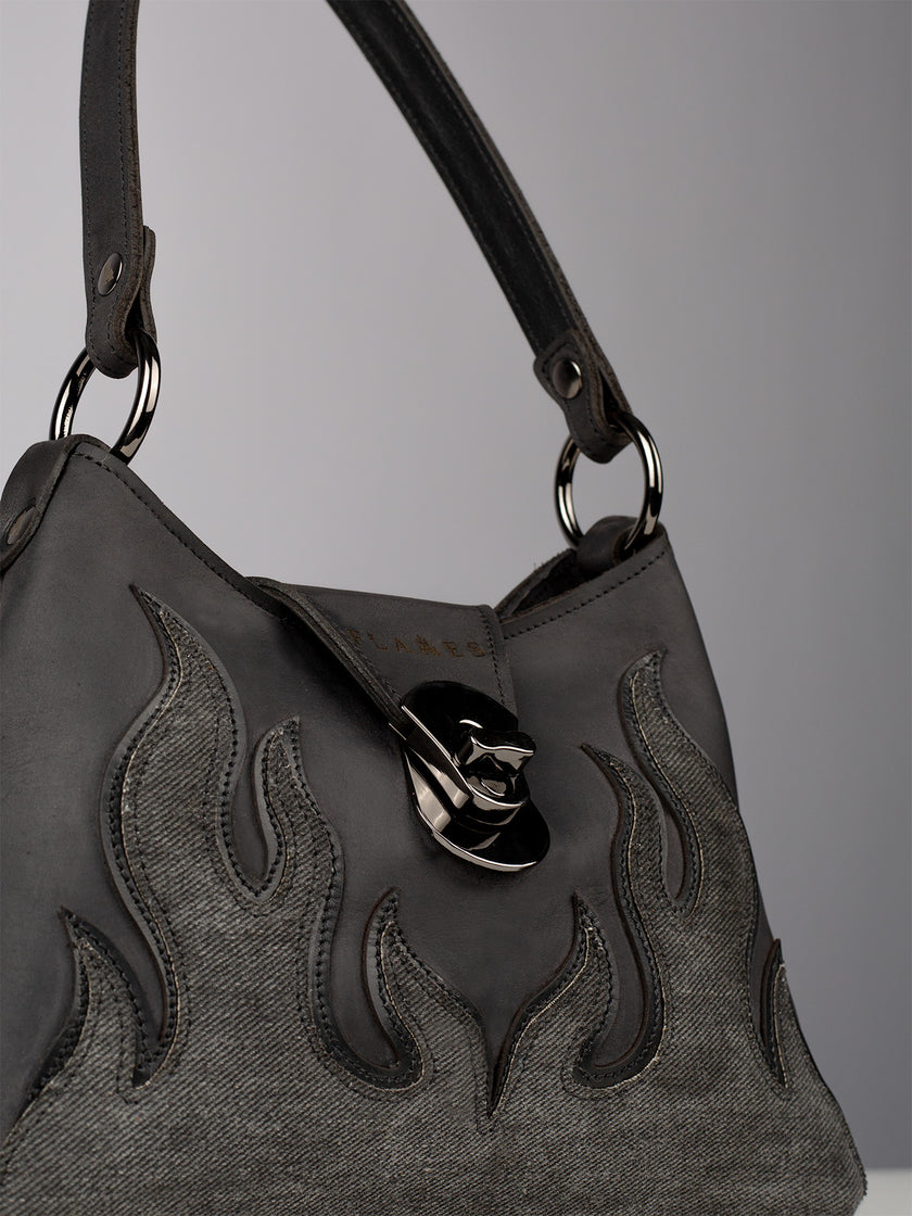 The Black Denim Flame