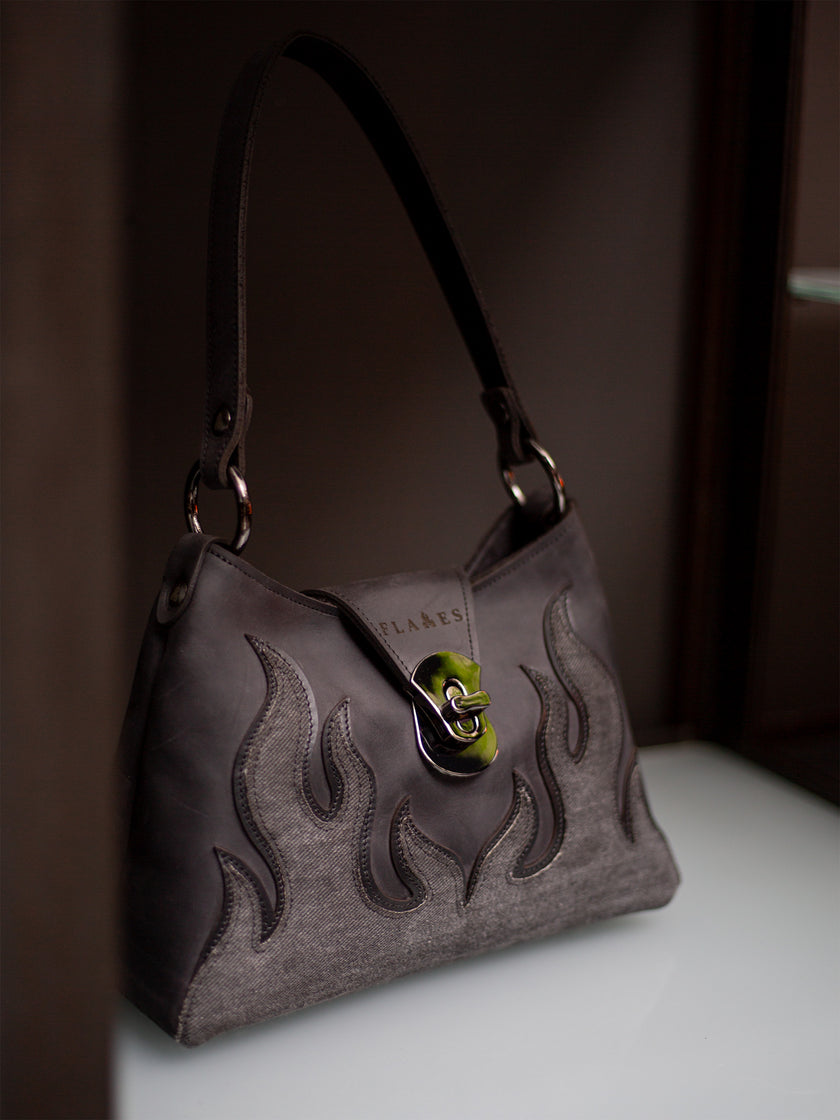 The Black Denim Flame