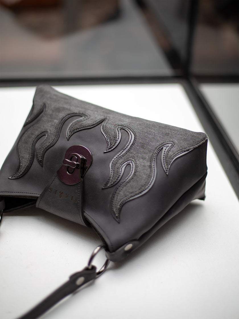 The Black Denim Flame