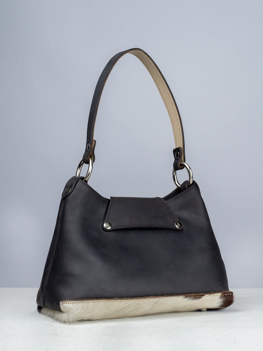 The Black and White cow