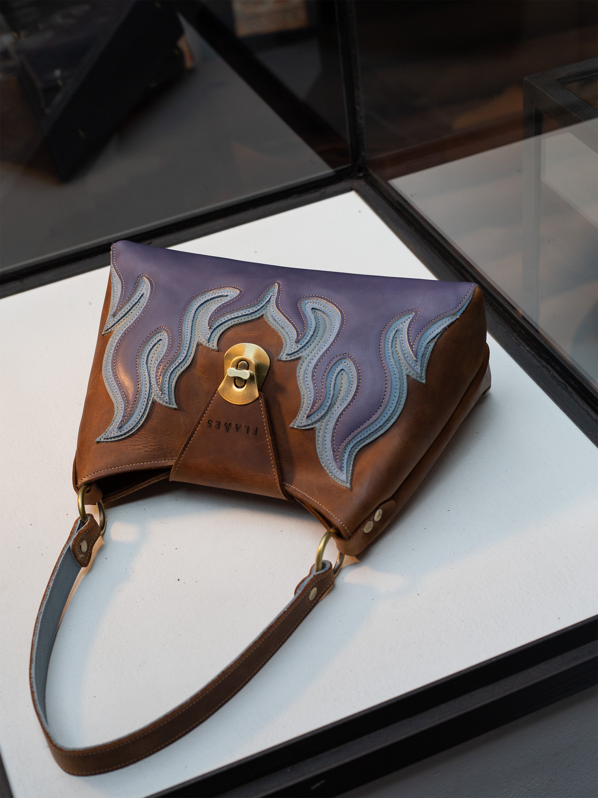 The Blue Purple Flame