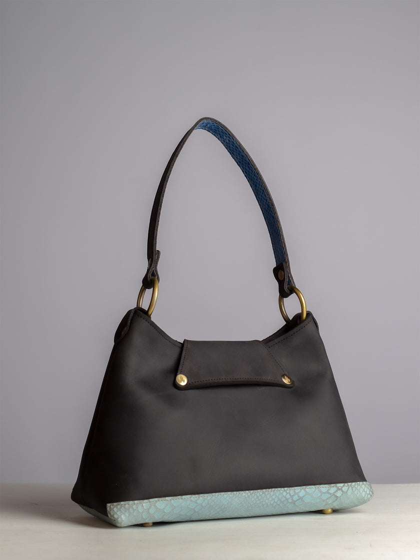 The Blue Python Flame