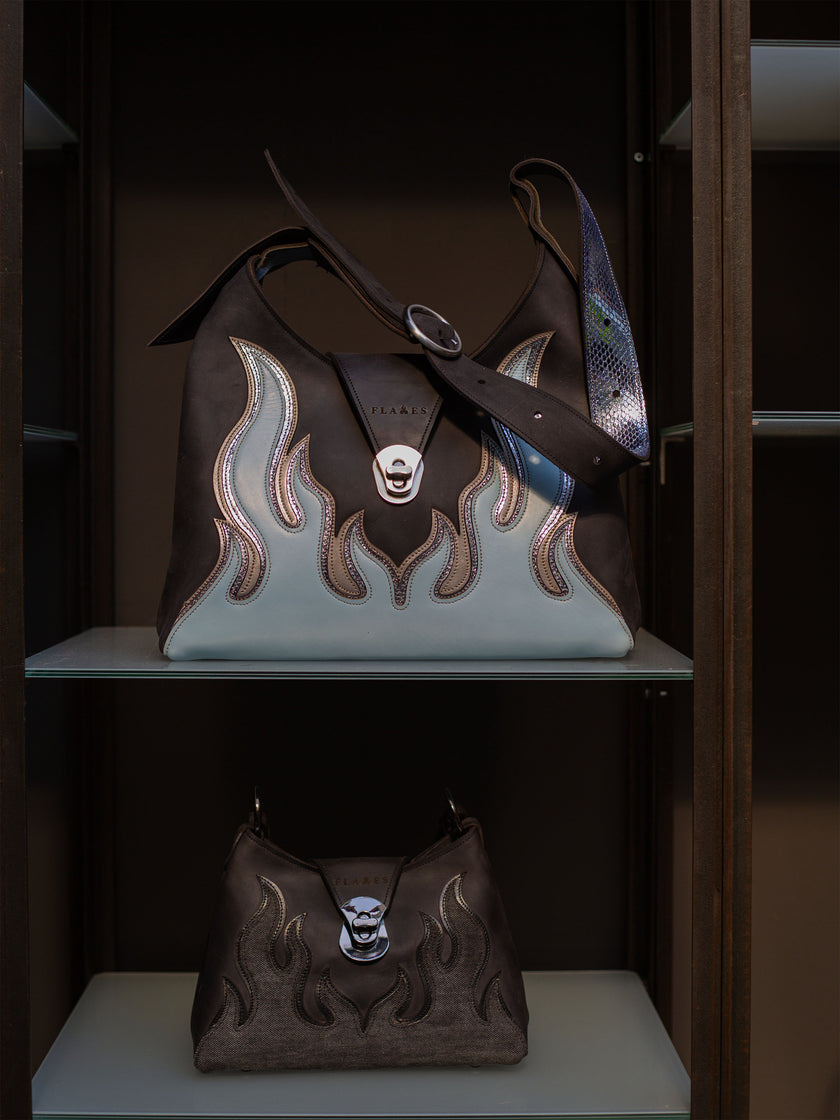 The Bright Blue Flame