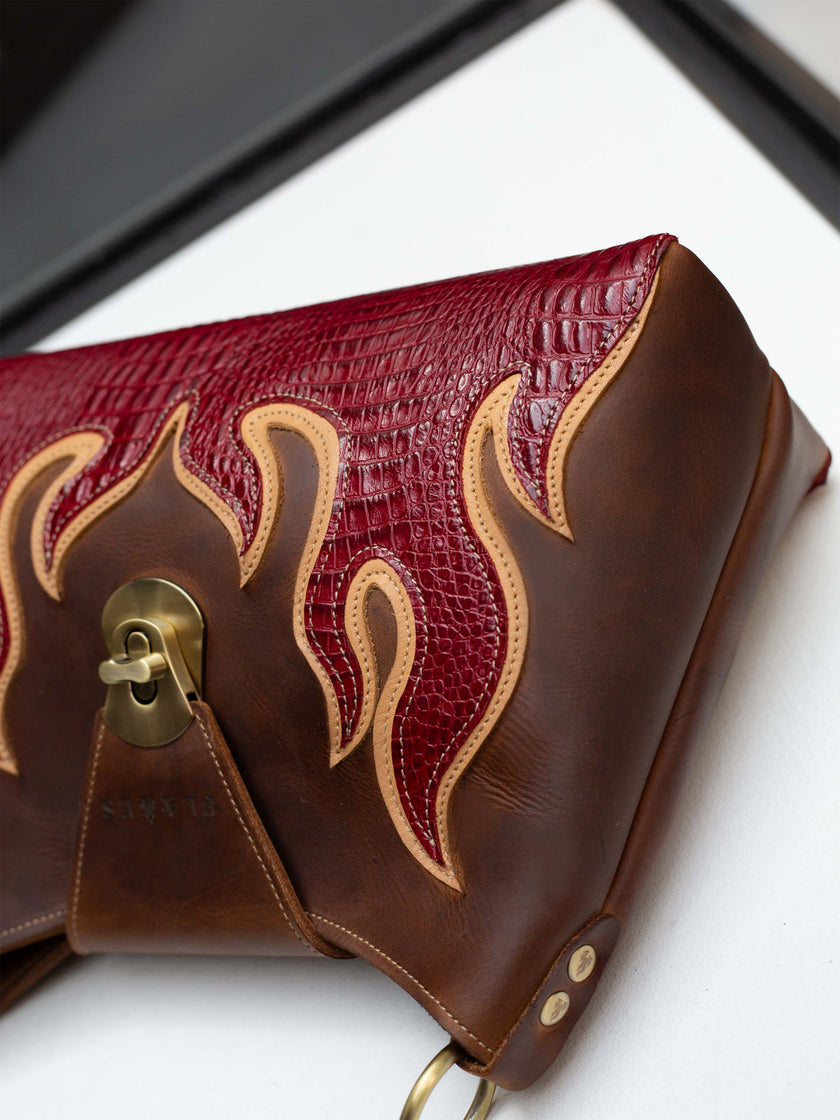 The Burgundy Flame
