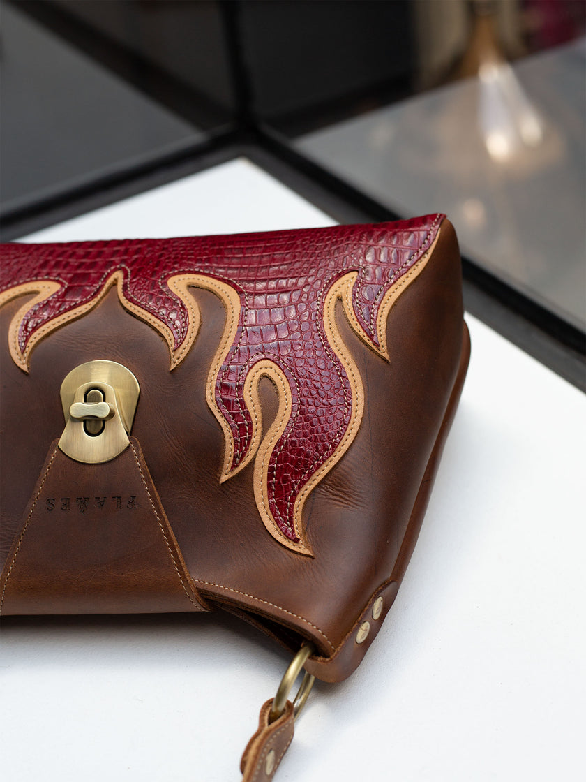 The Burgundy Flame