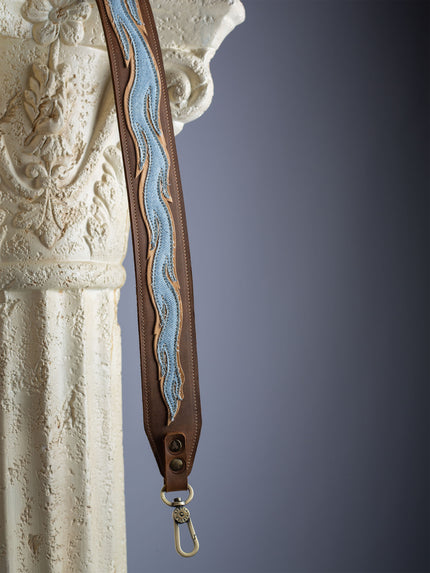 The Denim Strap Beige