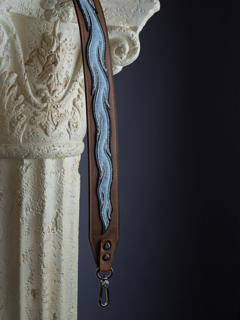 The Denim Strap Black