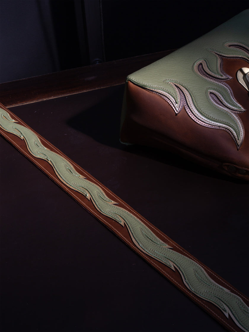 The Pistachio Flame Strap