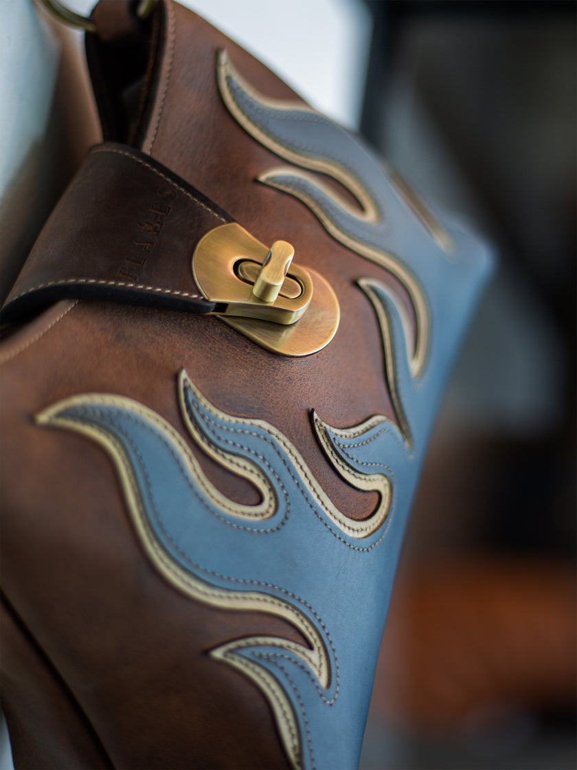 The Western Blue Flame