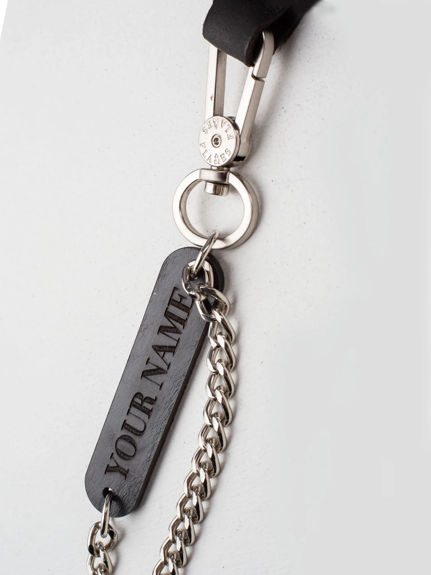 Handcrafted Flame Clutch: Luxury Leather Elegance