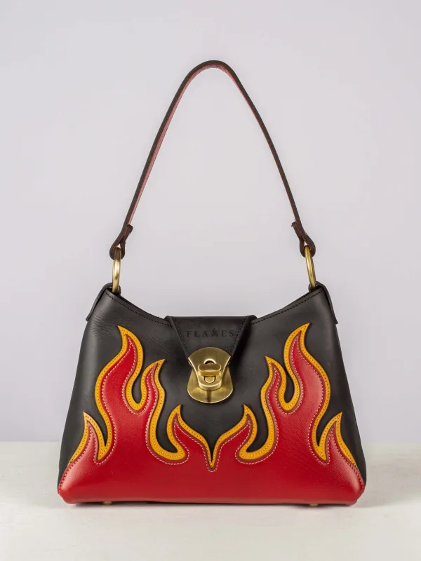 The Original Flame handcrafted leather handbag