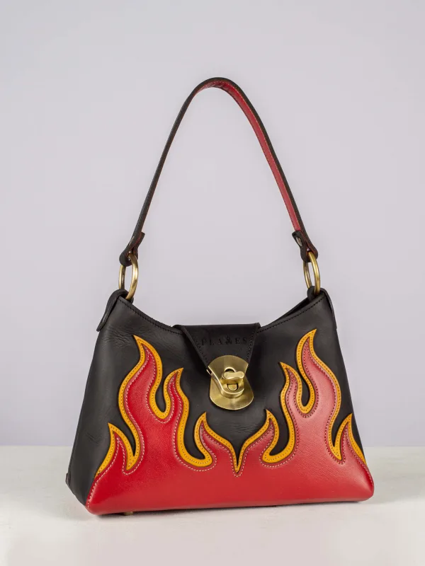 The Original Flame handcrafted leather handbag