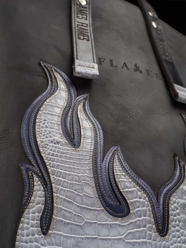 The-storming-Flame-detail-leather-shopper-handcrafted-in-eindhoven